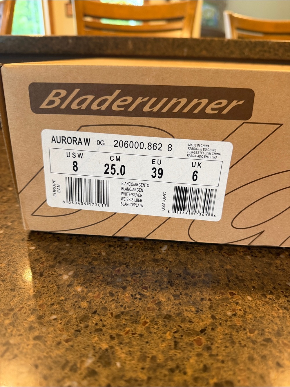 Bladerunner Aurora W Ice Skates - White/Silver